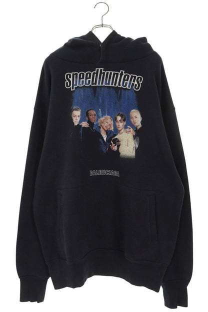 Balenciaga Pullover Hoodie Black Size XS