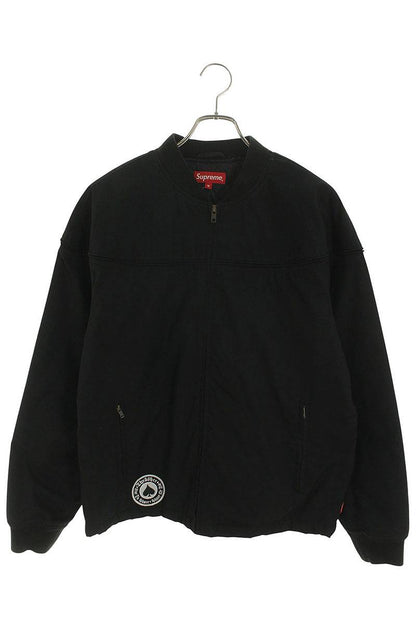 Supreme 17SS Thrasher Poplin Crew Jacket Black Size M