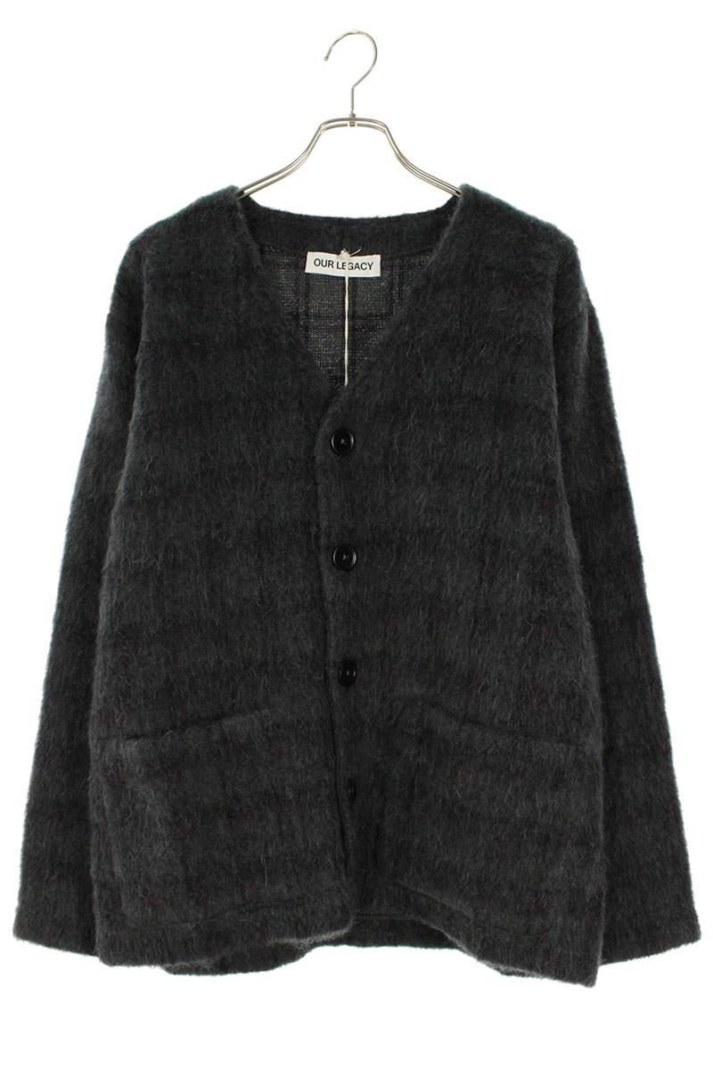 Our Legacy Wool Cardigan Gray Size M