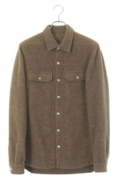 Rick Owens WLD Wool Blouson Brown Size 44
