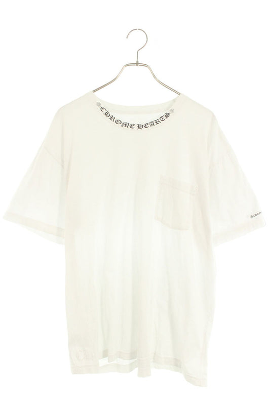 Chrome Hearts Logo Print T-Shirt White x Black Size XXL