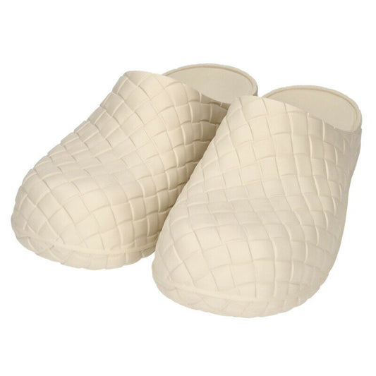 Bottega Veneta BEEBEE CLOGS Sandals Beige Size 45