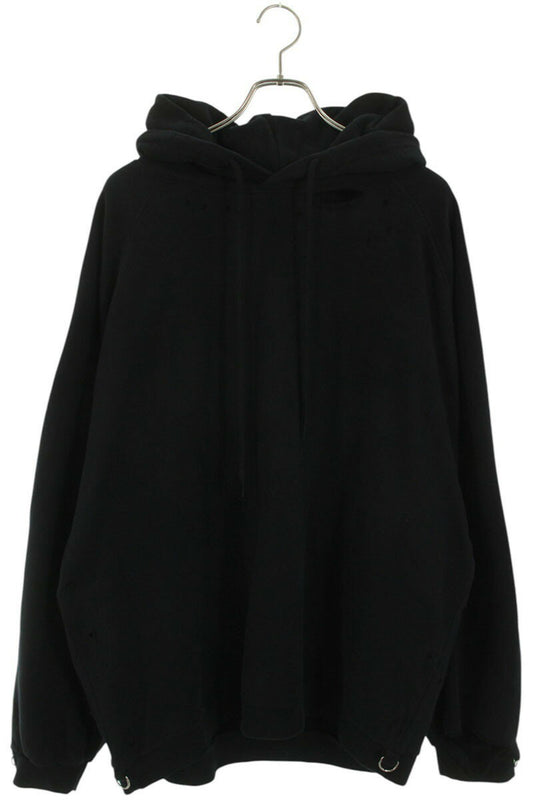 Raf Simons 23SS Patchwork Hoodie Black Size S