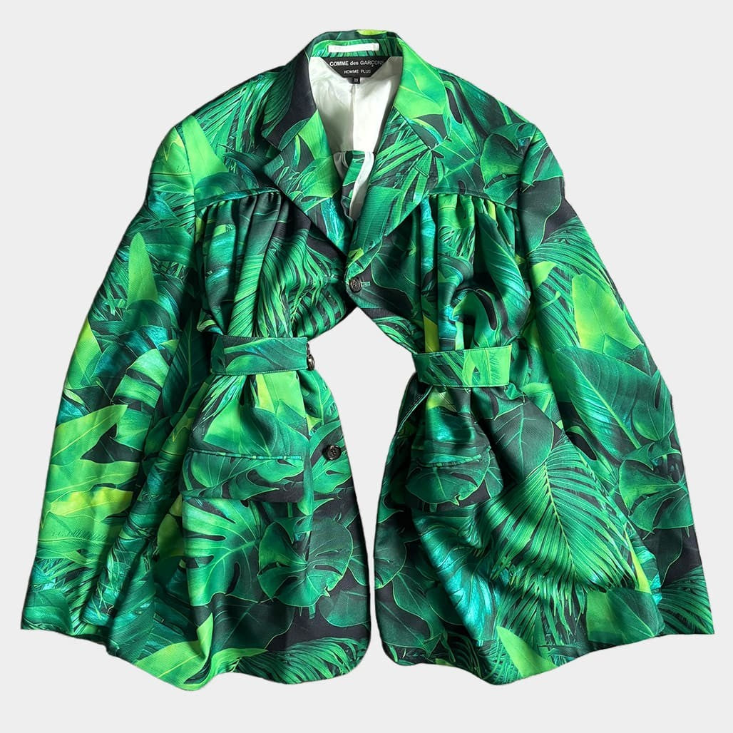 COMME DES GARCONS HOMME PLUS 24SS Jacket Green Size XS
