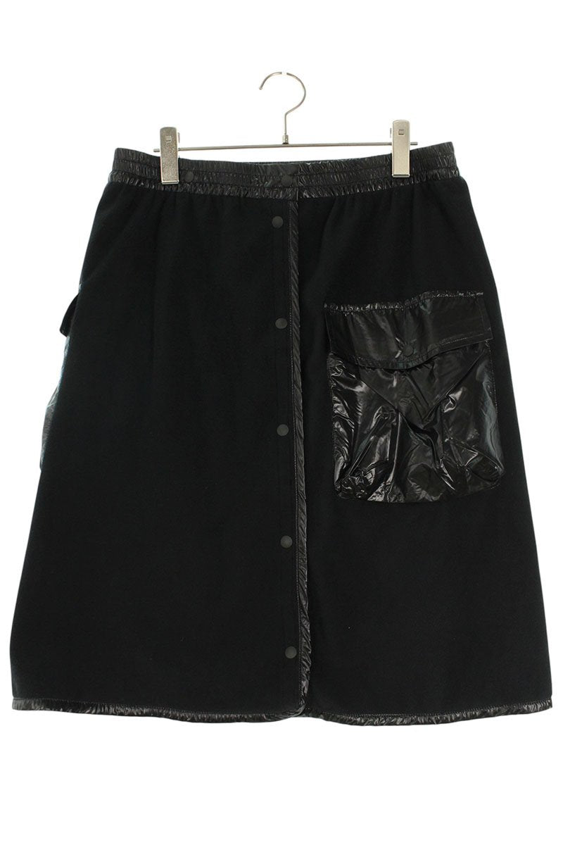 Undercover x gragment design Polartec fleece wrap skirt Black