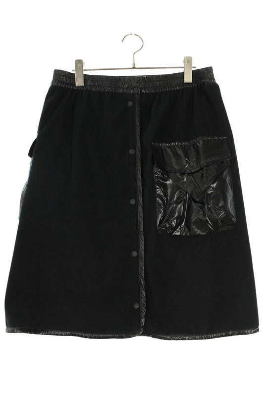 Undercover x gragment design Polartec fleece wrap skirt Black