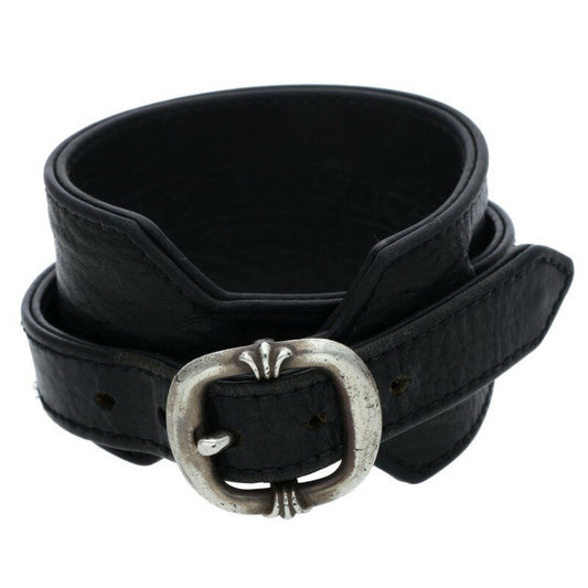 Chrome Hearts Rock N Roll Leather Bracelet Size ONE SIZE