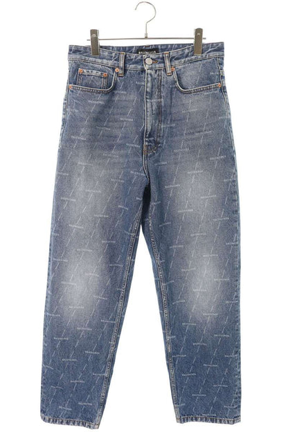 Balenciaga Logo Denim Pants Blue Size 30