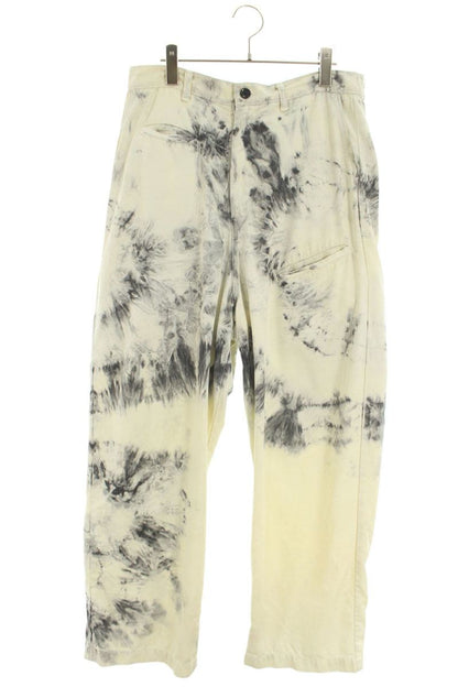 Vintage Kapital Bottoms - KAPITAL Tie Dye Long Pants White Size 34 - Authentic Archive