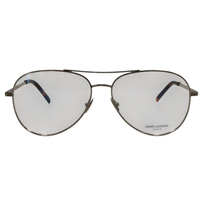 Saint Laurent Paris Tear Drop Sunglass Gold x Brown One Size