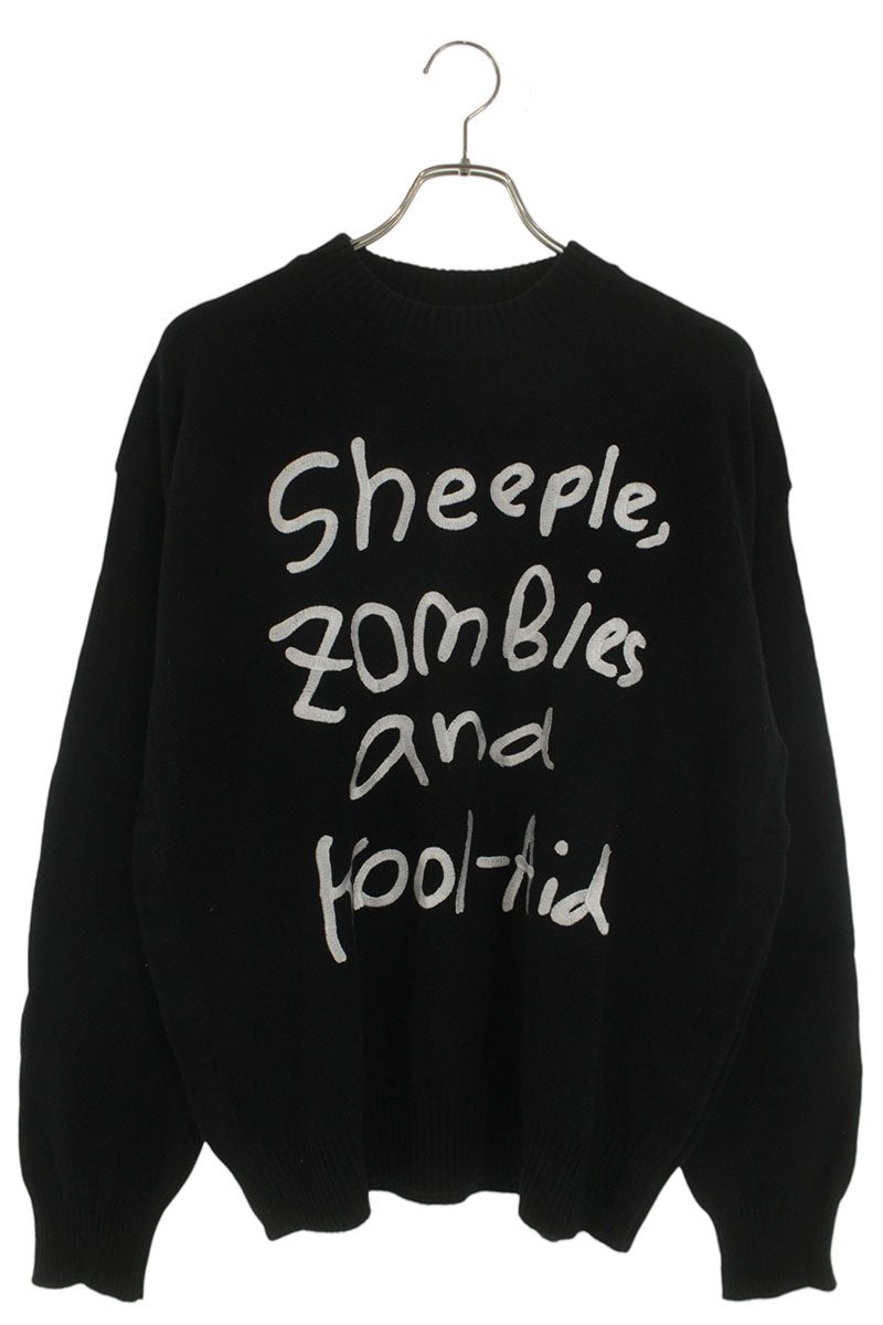Sacai Pullover Knit Sweater Black Size M