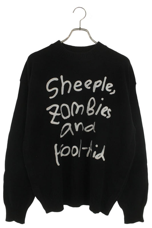 Sacai Pullover Knit Sweater Black Size M