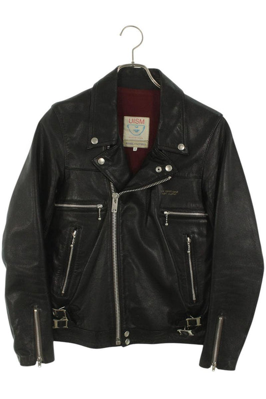 UNDERCOVERISM Double Riders Leather Jacket Black Size 0