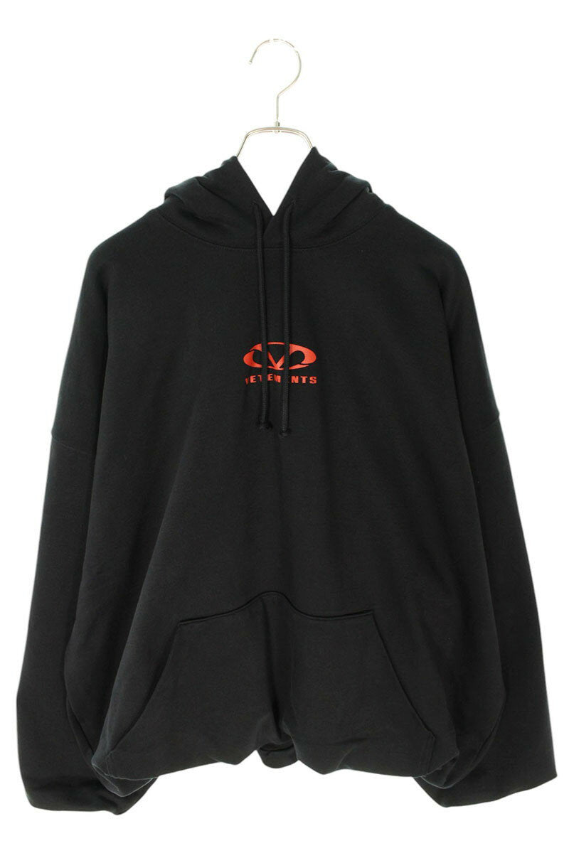 Vetements 25SS Logo Hoodie Black x Red Size XS