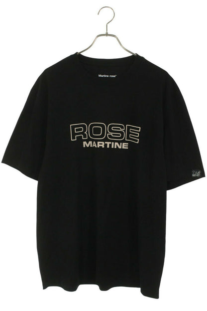 Martine Rose Logo Print T-Shirt Black Size XL