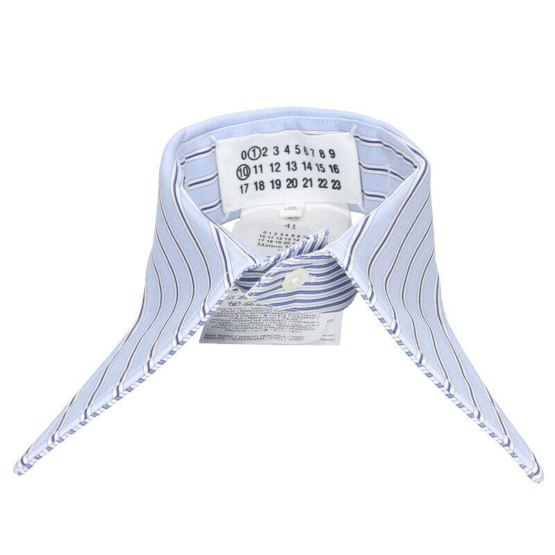 Maison Margiela Detachable collar Blue x White Size 41