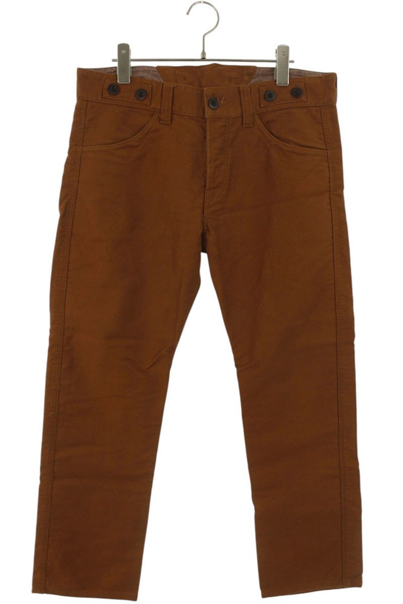 Vintage Comme des Garcons Bottoms - COMME des GARCONS JUNYA WATANABE MAN 12AW Cinch Back Pants Brown Size 30 - Authentic Archive