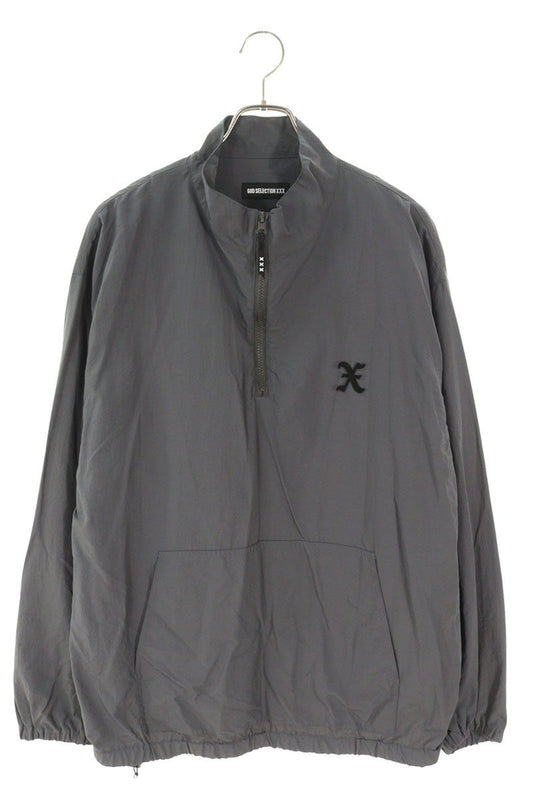 GOD SELECTION XXX X Patch Nylon Jacket Gray Size XL