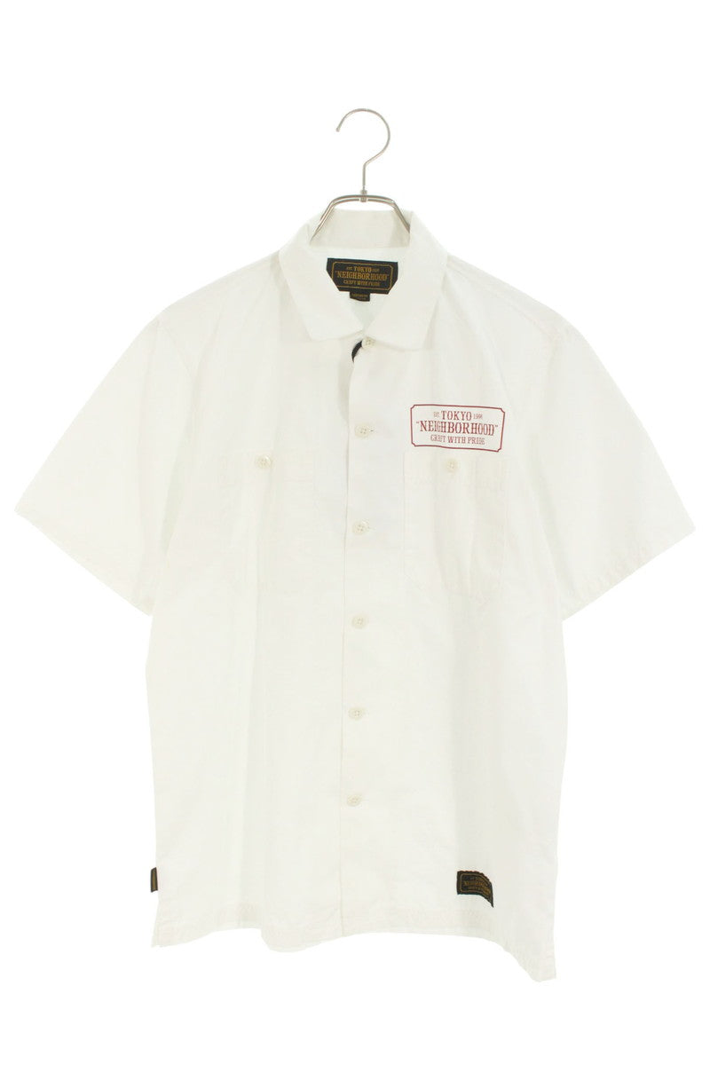 Neighborhood Classic Short Sleeve Shirt White Size M