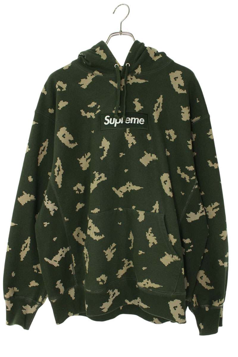Supreme 21AW Box Logo Hooded Sweatshirt Size L