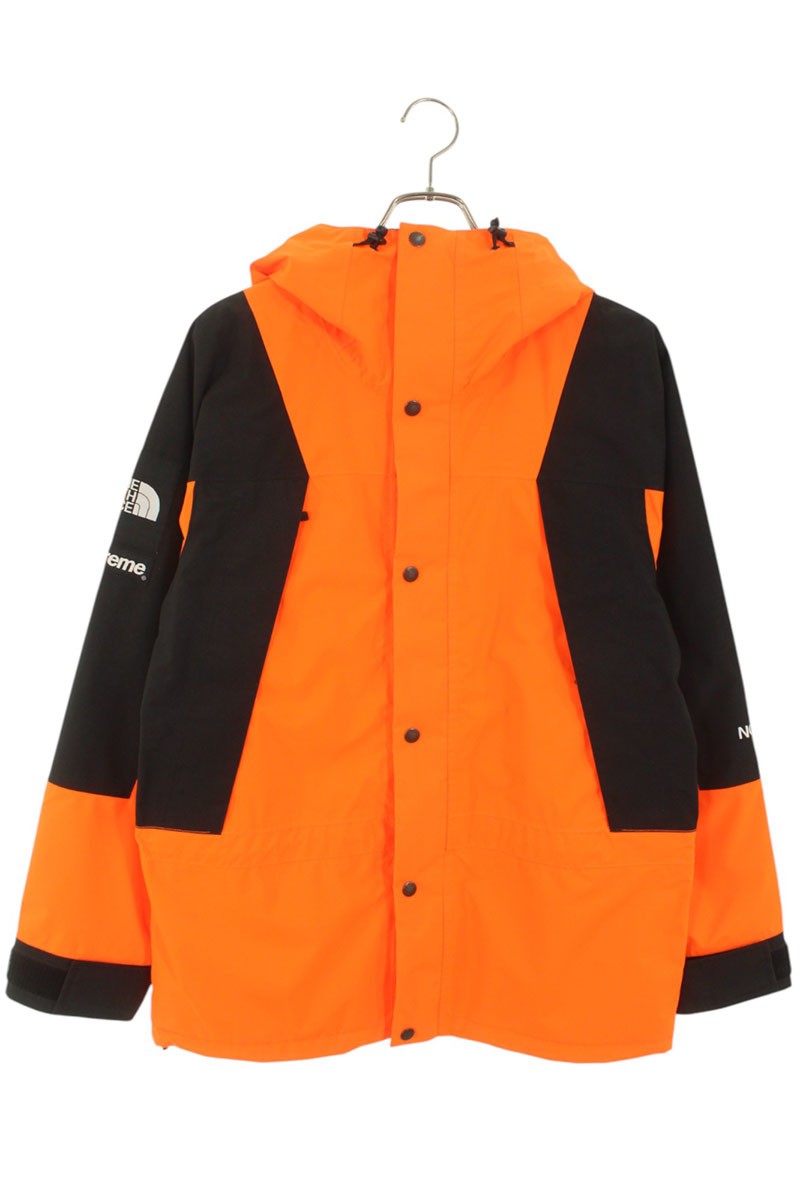 Supreme x The North Face 16AW Mountain Light Jacket Orange Size S