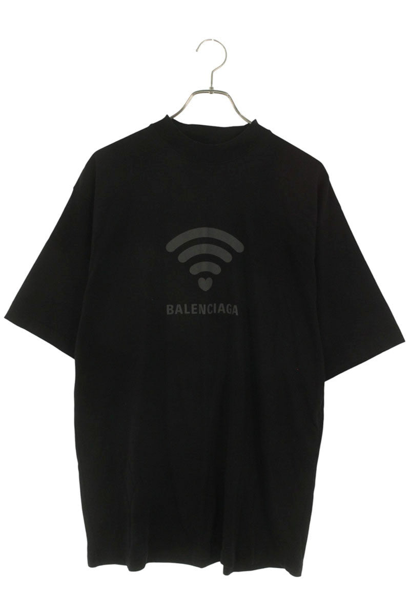 Balenciaga WIFI Logo T-Shirt Black Size XS