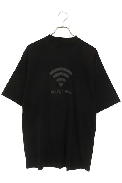 Balenciaga WIFI Logo T-Shirt Black Size XS