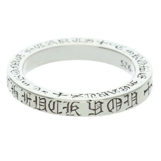 Chrome Hearts mm Ring Silver Size 19 (Silver 6.61g)