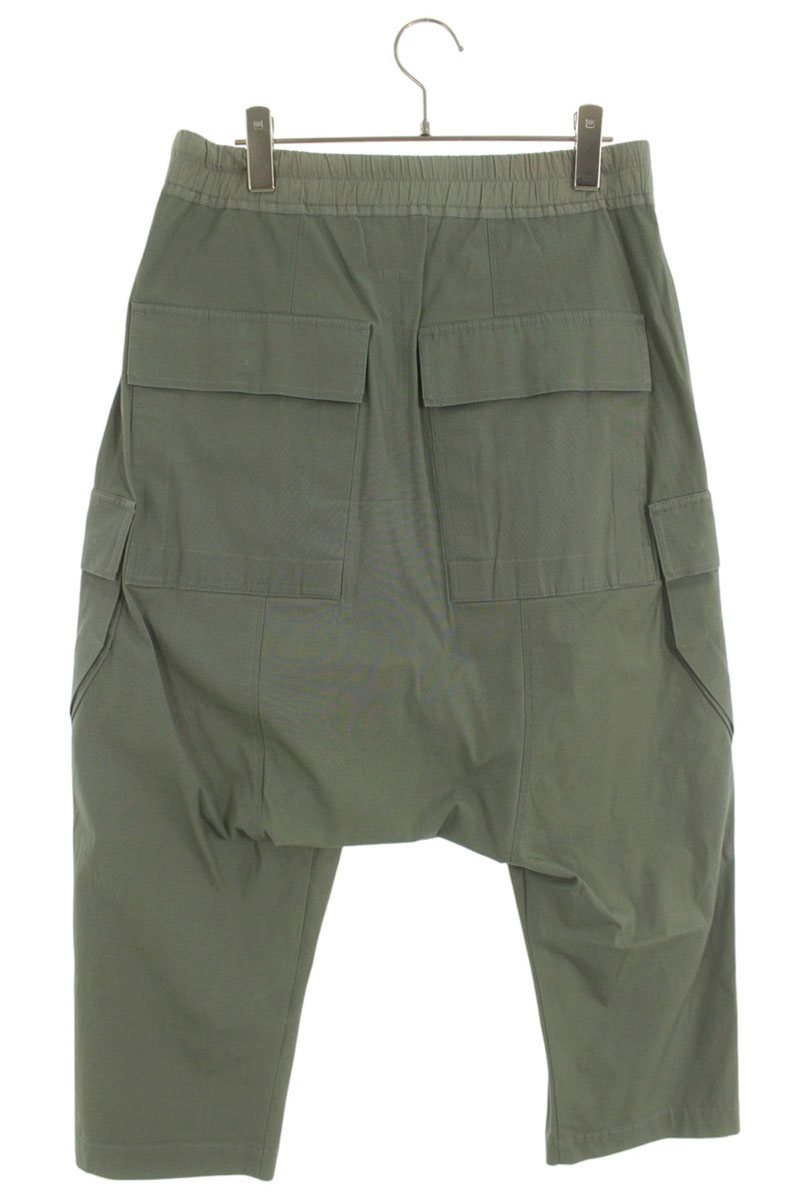 Rick Owens 18SS TE Cargo Long Pants Green Size 46