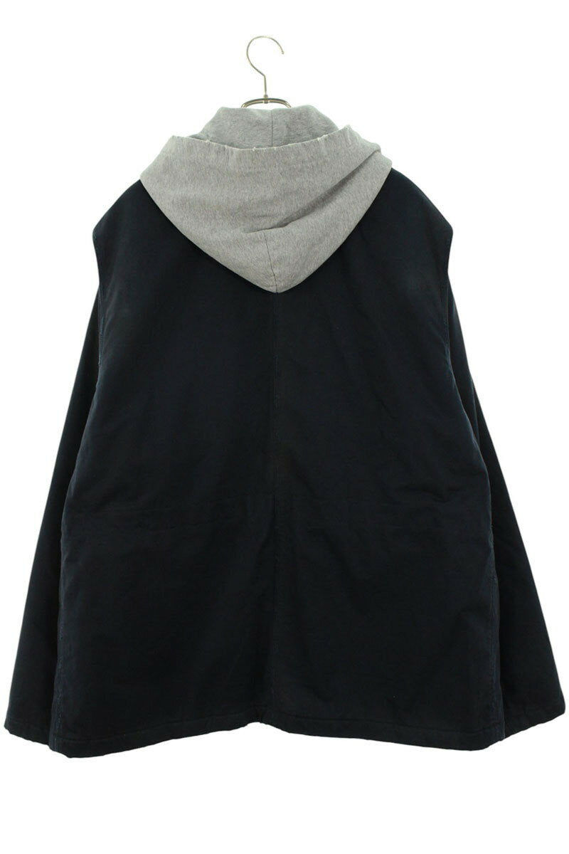 Balenciaga 23AW DOUBLEB Hoodie Blue x Gray Size 3