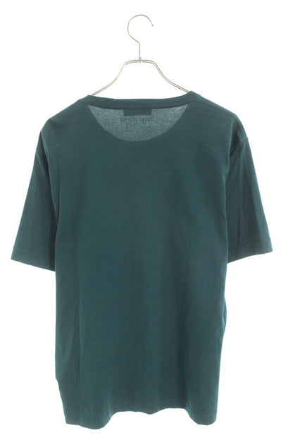 Bottega Veneta Cotton Crewneck T-Shirt Green Size XXL