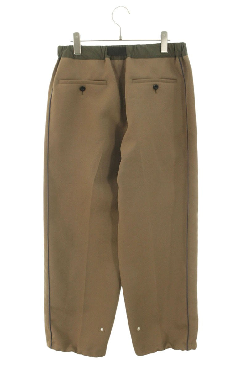 Sacai 22AW Long Pants Brown Size US 30