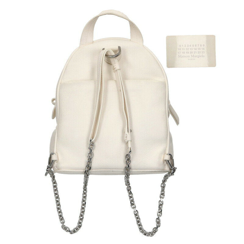 Maison Margiela glam slam backpack White