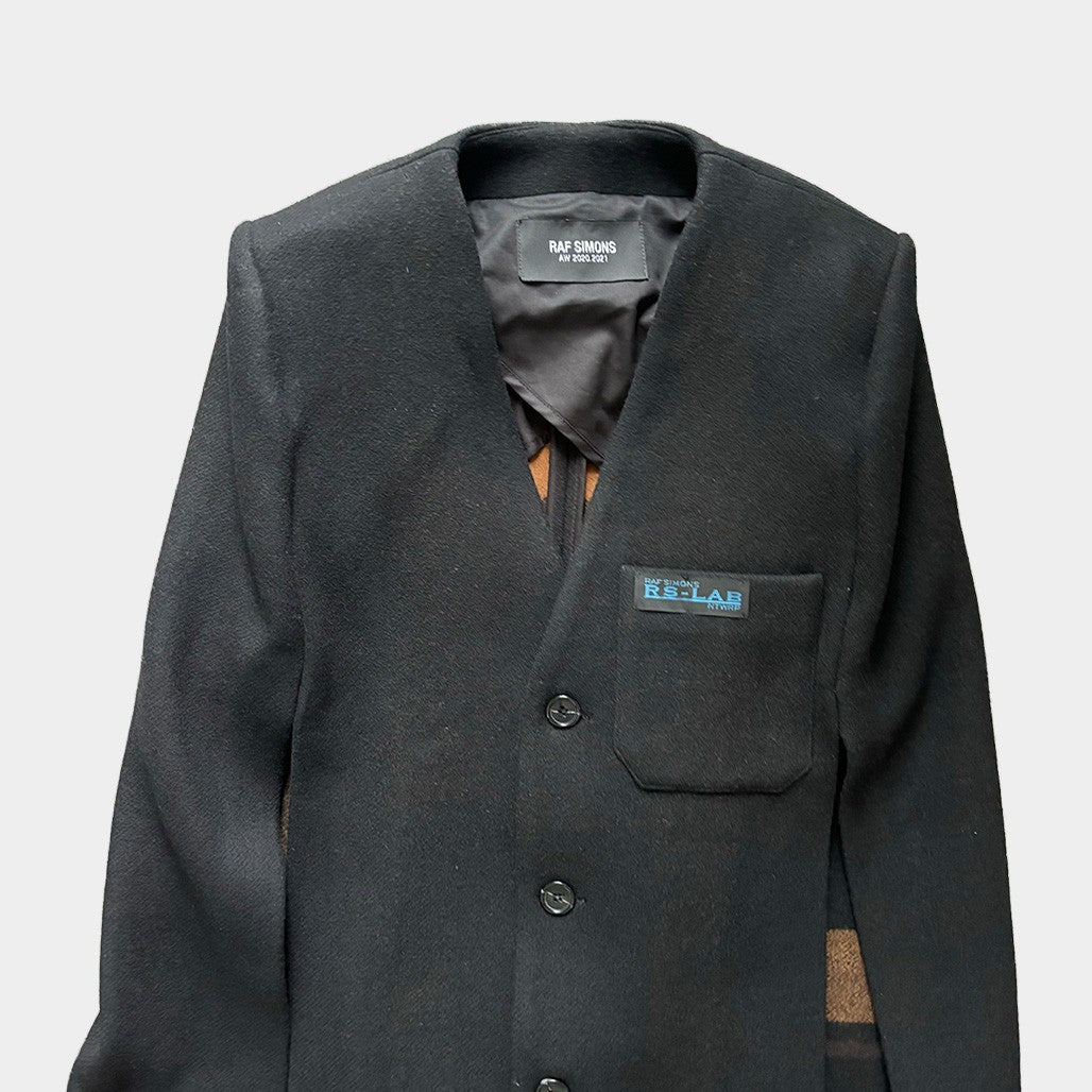 RAF SIMONS 20AW Coat Black Size 46