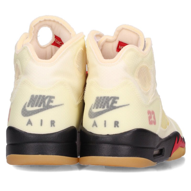 NIKE OFF-WHITE Sneakers White x Red Size 29cm