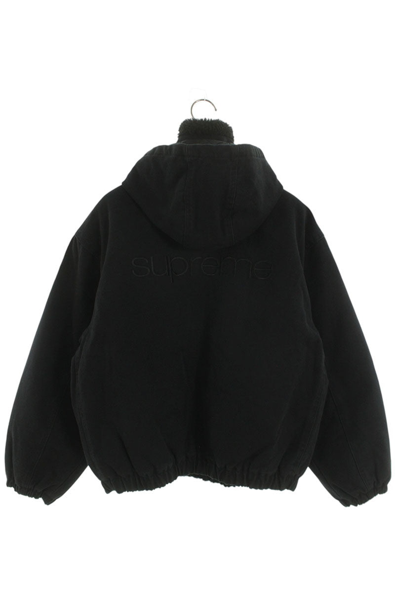 Supreme 25AW Faux Shearling Lined Bomber Jacket Blouson Black Size M