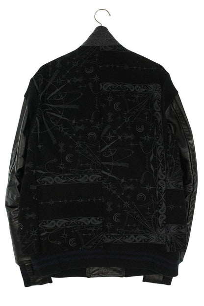 Sacai Leather Blouson Black Size M
