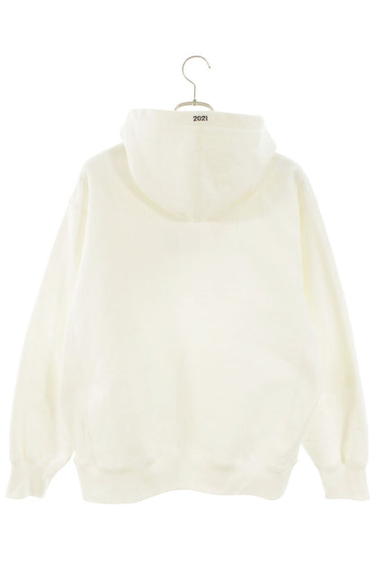 Supreme 21AW Box Logo Hooded Sweatshirt White Size M