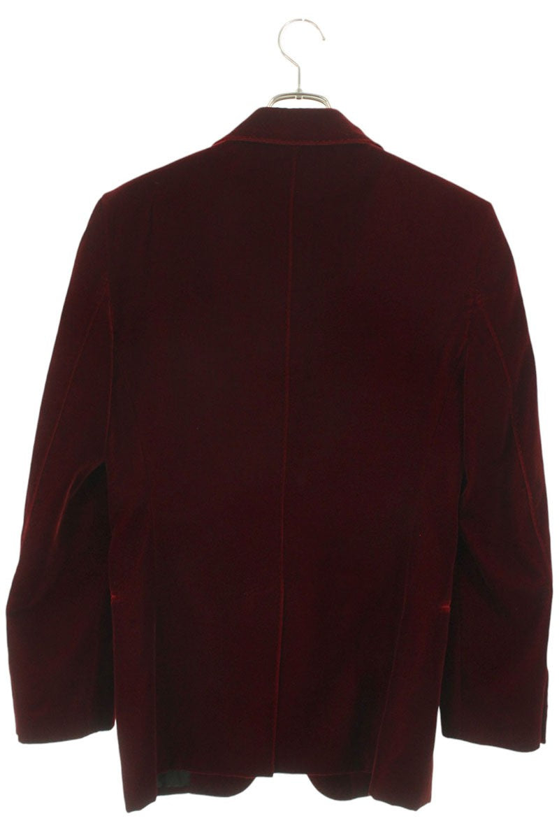 Saint Laurent Paris Tailored Jacket Red Size XS