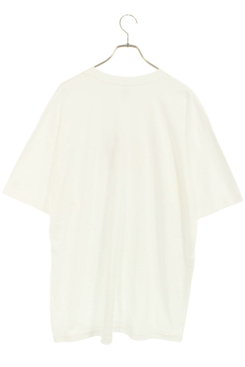 Supreme 25AW Stick Tee Logo Print T-Shirt White Size XL