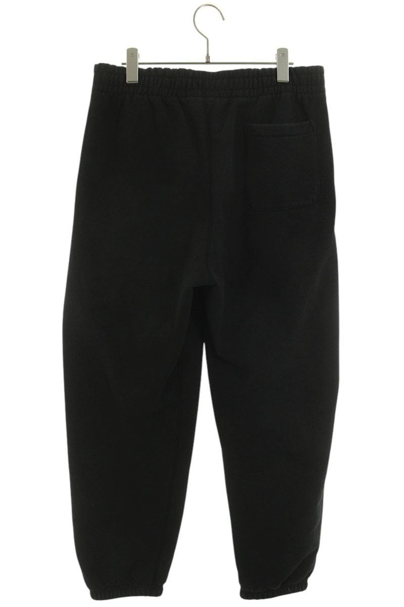 Supreme 24AW Embroidered Script Sweatpant Logo Long Pants Black US 32