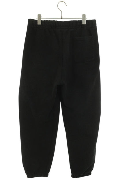 Supreme 24AW Embroidered Script Sweatpant Logo Long Pants Black US 32