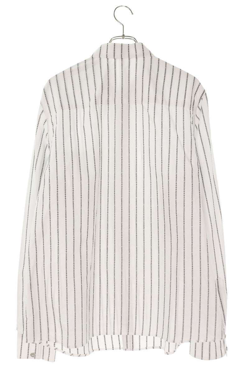 Vintage Chrome hearts Tops - Chrome Hearts Striped Long Sleeve Shirt Size XL - Authentic Archive