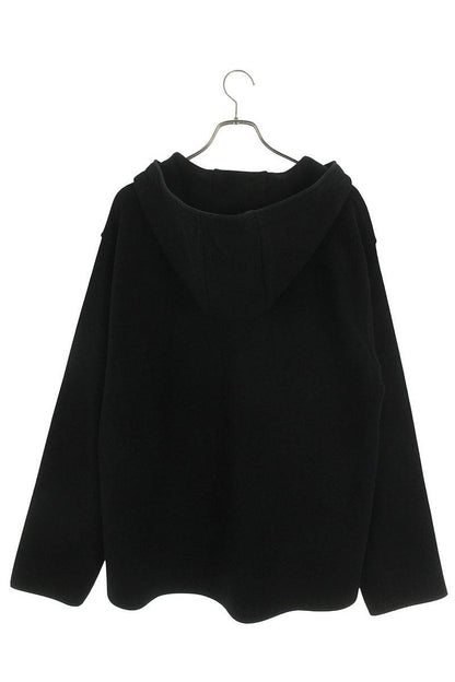 JILSANDER Compressed Wool Hooded Blouson Black Size M