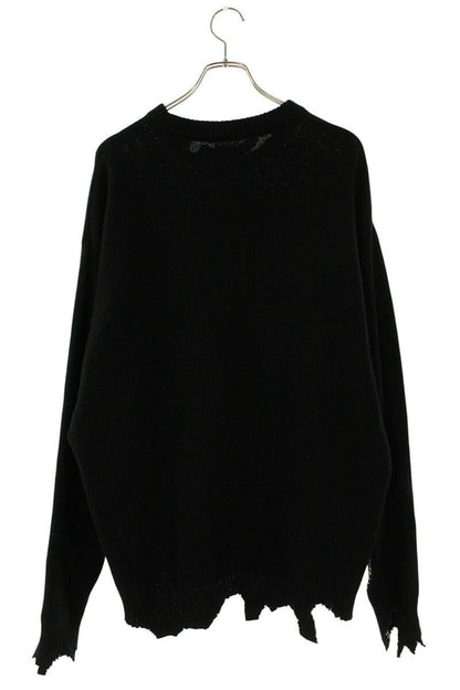 SAINT MICHAEL Distressed Knit Sweater Size M
