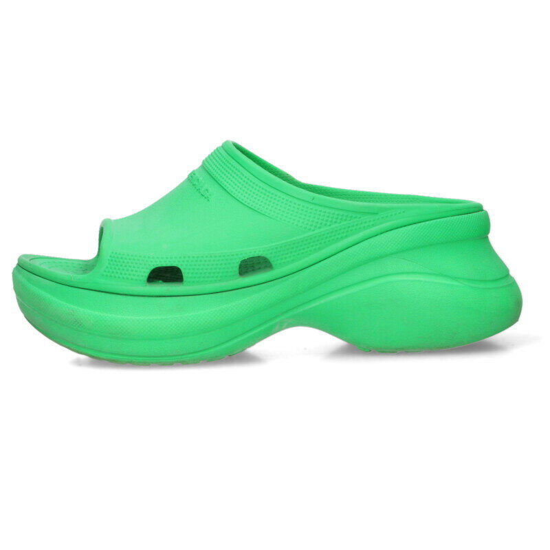 Balenciaga x Crocs Sandals Green Size 40