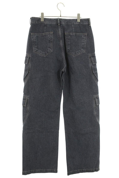 DRKSHDW 25AW Washed Double Cargo Denim Pants Blue Size 32