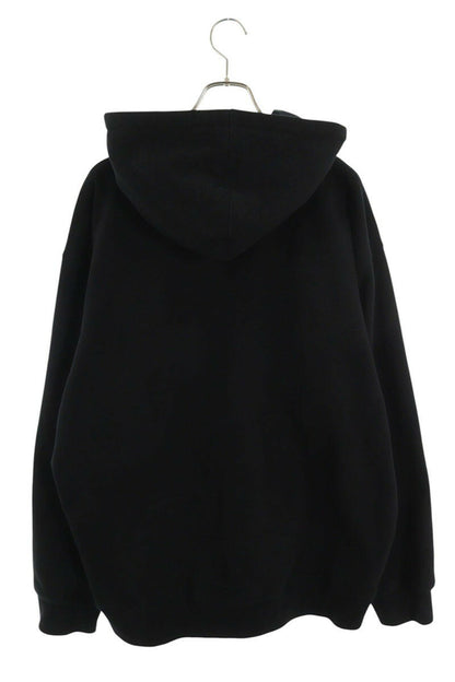 Supreme x Burberry 22SS Burberry Box Logo Hooded Sweatshirt Black Size XL