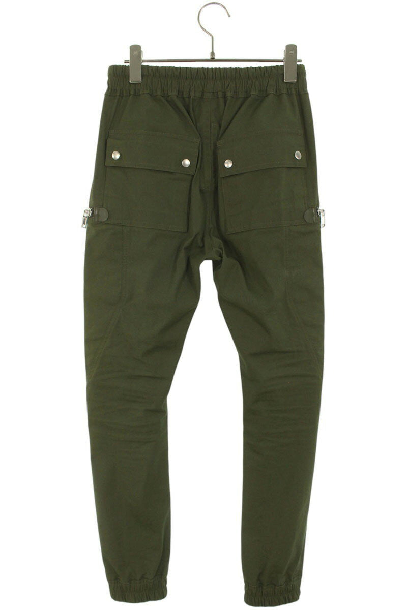 Rick Owens 21AW TE Cargo Long Pants Green Size 38