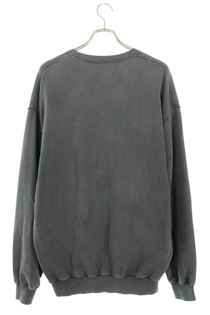Balenciaga SINNERS Embroidered Sweatshirt Gray Size S